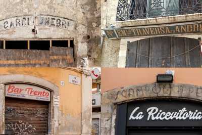 Le silenziose insegne dei negozi scomparsi: simbolo di una Bari che non c'� pi�